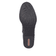 
Azurblaue Rieker Damen Stiefeletten 73455-14 mit Reißverschluss sowie Blockabsatz. Schuh Laufsohle