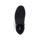 Schwarze Rieker Herren Kurzstiefel 31051-00 mit wasserabweisender TEX-Membran. Schuh von oben.