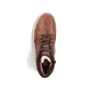 
Fuchsbraune Rieker Herren Schnürstiefel 38544-24 mit Schnürung und Reißverschluss. Schuh von oben
