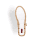 Beige Rieker Damen Slipper 49958-61 aus Glattleder, Barfußschuhe. Schuh Laufsohle.