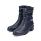 Graublaue Rieker Damen Chelsea Boots X9352-14 mit einer robusten Profilsohle. Schuh Innenseite