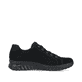 Schwarze Rieker Damen Schnürschuhe 59000-00 mit wasserabweisender TEX-Membran. Schuh Innenseite.