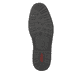 
Glanzschwarze Rieker Herren Schnürschuhe 13200-00 mit einer robusten Profilsohle. Schuh Laufsohle