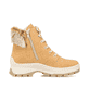 Granitgraue Rieker Damen Schnürstiefel X9335-45 mit Schnürung und Reißverschluss. Schuh Innenseite