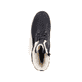 
Tiefschwarze Rieker Herren Schnürstiefel F5424-01 mit einer Flip-Grip Sohle mit Spikes. Schuh von oben