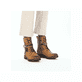 Gelbe Rieker Damen Schnürstiefel 94722-68 mit wasserabweisender TEX-Membran. Schuh am Fuß.