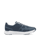 Blaue Rieker Damen Sneaker Low M9000-12 mit Gummischnürung sowie flexibler Sohle. Schuh Innenseite.