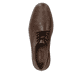 
Nougatbraune Rieker Herren Schnürschuhe 13200-24 mit Schnürung sowie einer Profilsohle. Schuh von oben