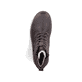 Schwarze Rieker Herren Schnürstiefel 38842-25 mit wasserabweisender TEX-Membran. Schuh von oben.