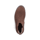 
Nougatbraune Rieker Herren Chelsea Boots 31650-23 mit einer robusten Profilsohle. Schuh von oben