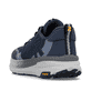 Blaue Rieker Sport Herren Sneaker Low U4501-14. Schuh von hinten.