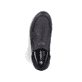 Schwarze Rieker Herren Kurzstiefel 03660-00 mit wasserabweisender TEX-Membran. Schuh von oben.