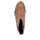 Nachtschwarze Rieker Damen Chelsea Boots 73464-00 mit Reißverschluss sowie Blockabsatz. Schuh Innenseite