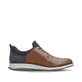 Braune Rieker Herren Slipper 14755-24 aus Glattleder. Schuh Innenseite.