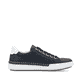 Blaue Rieker Damen Schnürschuhe L7210-14 mit einer herausnehmbaren Einlegesohle. Schuh Innenseite.