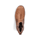 
Waldbraune Rieker Herren Chelsea Boots F3660-25 mit einer robusten Profilsohle. Schuh seitlich schräg