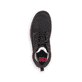 
Graphitschwarze Rieker Herren Schnürstiefel 37730-00 mit einer robusten Profilsohle. Schuh von oben