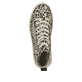 Mehrfarbige Rieker Damen Sneaker High N3903-90 mit einem Reißverschluss. Schuh von oben.