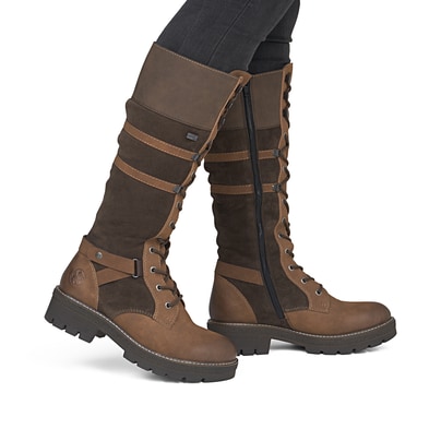 Rieker Femme Bottes à lacets
