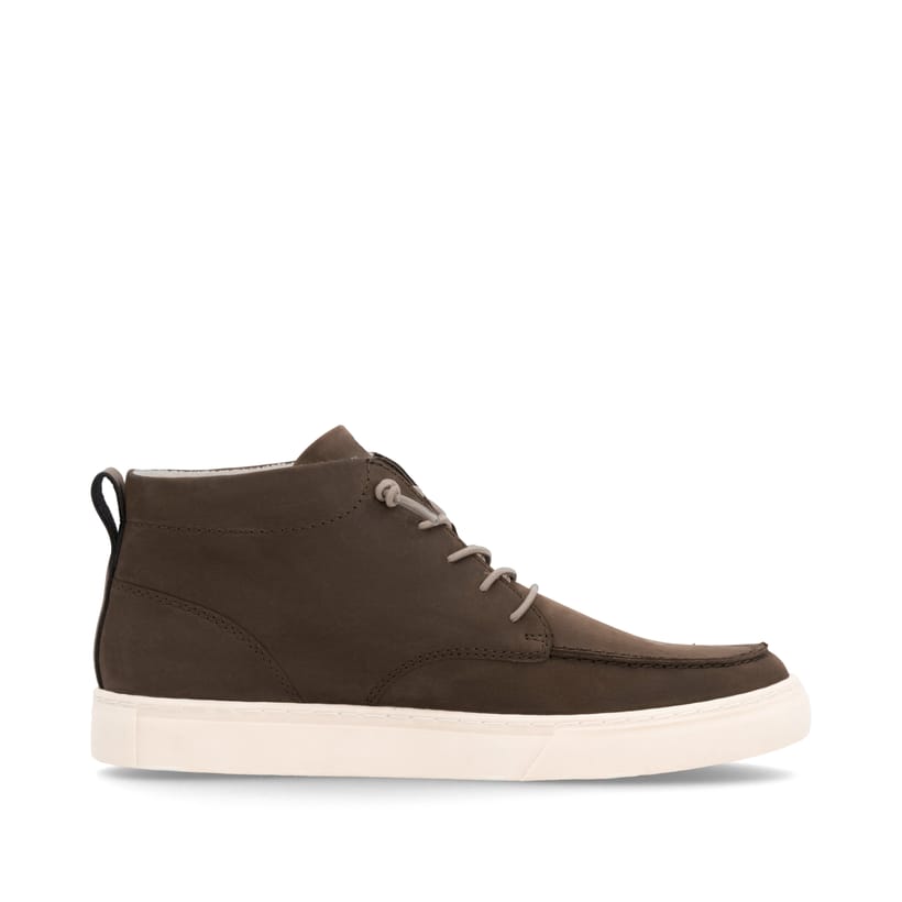 Chaussures à lacets Rieker marron pour homme U0770-25. Intérieur de la chaussure.