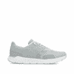 Graue Rieker Herren Sneaker Low 09100-40 mit Schnürung sowie abgesetztem Logo. Schuh Innenseite.