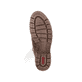 Braun-beige Rieker Damen Schnürstiefel Y8119-25 mit Teddyfell-Kragen. Schuh Laufsohle.