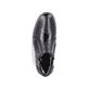 Schwarze Rieker Herren Kurzstiefel 33160-00 mit wasserabweisender TEX-Membran. Schuh von oben.