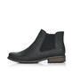 
Tiefschwarze Rieker Damen Chelsea Boots Z4994-00 mit einer schockabsorbierenden Sohle. Schuh Außenseite