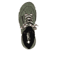 
Khakigrüne Rieker Damen Slipper 45973-54 mit Elastikeinsatz sowie einer leichten Sohle. Schuh von oben