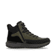 Braune Rieker Herren Schnürstiefel U0171-25 mit wasserabweisender TEX-Membran. Schuh Außenseite gespiegelt.