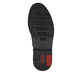 Dunkelbraune Rieker Herren Schnürstiefel 10539-22 aus Rauleder. Schuh Laufsohle.