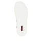 Sandales compensées Rieker multicolores pour femme 69260-91. Semelle extérieure de la chaussure.
