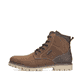 Braune Rieker Herren Schnürstiefel F3614-25 aus Rauleder. Schuh Außenseite.