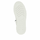 Beigeschwarze Rieker Damen Sneaker Low N9900-60 mit einem Reißverschluss. Schuh Laufsohle.