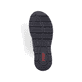 Graue Rieker Damen Schnürstiefel 55031-45 mit einer schockabsorbierenden Sohle. Schuh Laufsohle