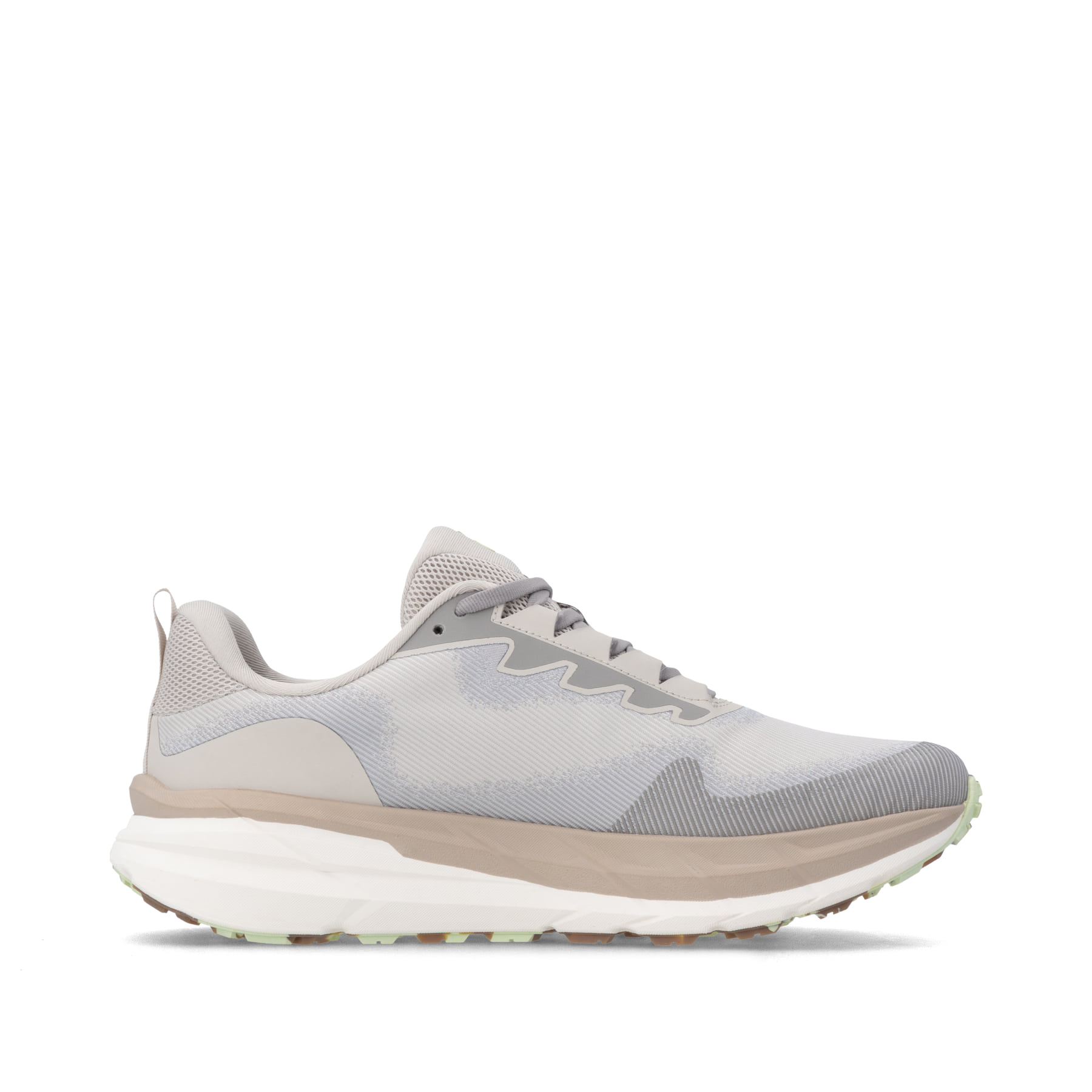 Beige Rieker Sport Herren Sneaker Low U4500-63. Schuh Innenseite.