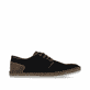Schwarze Rieker Herren Schnürschuhe B5249-00 mit der Komfortweite G 1/2. Schuh Innenseite.