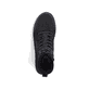 Schwarze Rieker Herren Schnürstiefel U1510-00 mit griffiger Fiber-Grip Sohle. Schuh von oben.