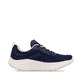 Blaue Rieker Sport Damen Sneaker Low W4401-15. Schuh Innenseite.