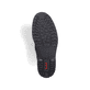 
Asphaltschwarze Rieker Herren Schnürstiefel F3611-00 mit Schnürung und Reißverschluss. Schuh Laufsohle