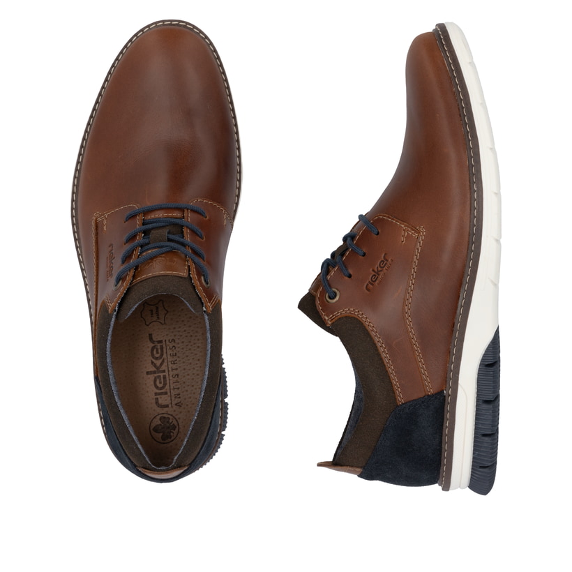 Rieker Heren 14405 Vetersluiting, bruin, 47 EU, bruin, 47 EU