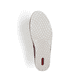 Blaue Rieker Herren Slipper B5285-14 mit einem Gummizug sowie Komfortweite G 1/2. Schuh Laufsohle.