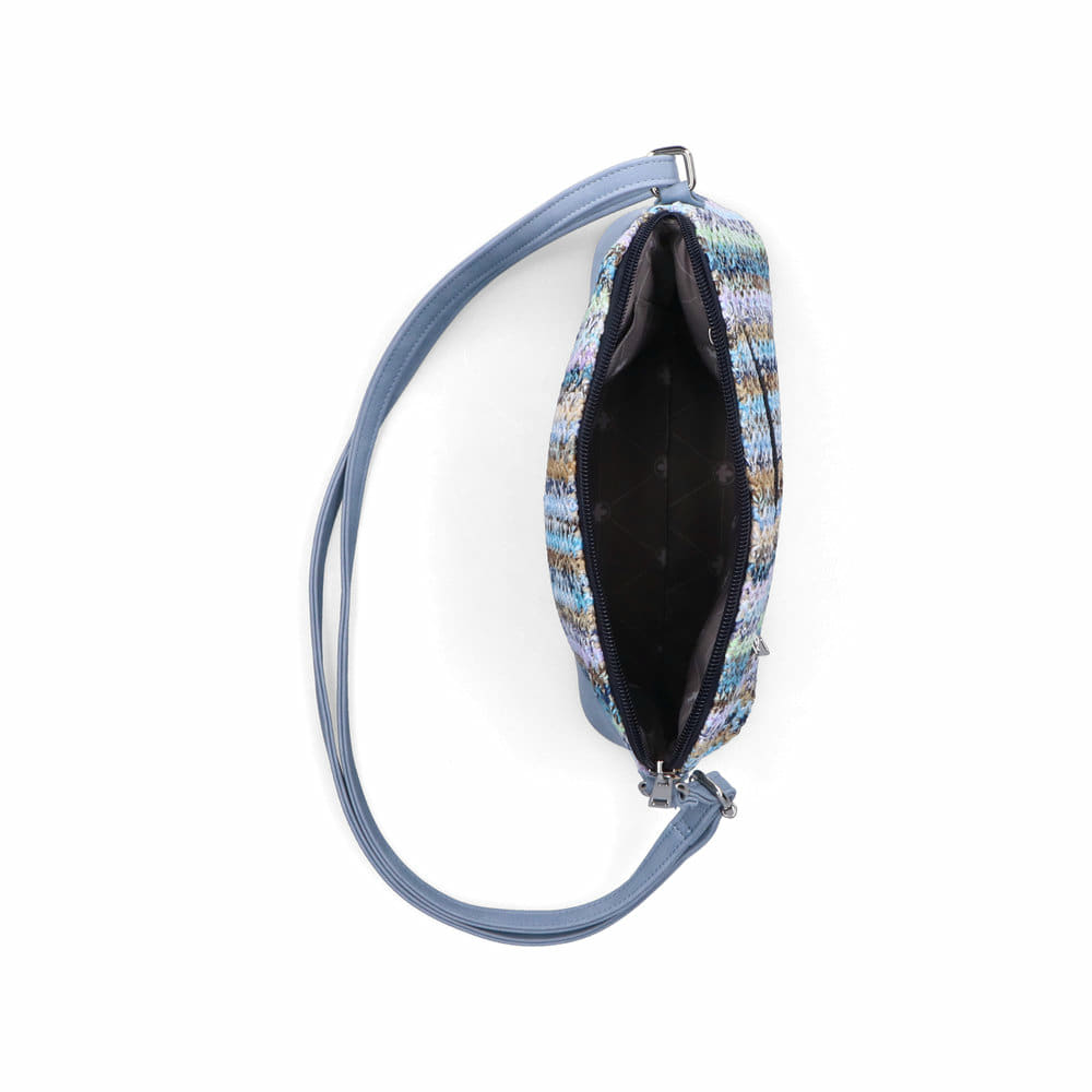 Rieker Handtasche H1510-60 in Beige mit Reißverschluss und kleinen Innenfächern. Getragen.