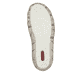 Schwarze Rieker Damen Slipper L0363-00 mit einem Reißverschluss. Schuh Laufsohle.