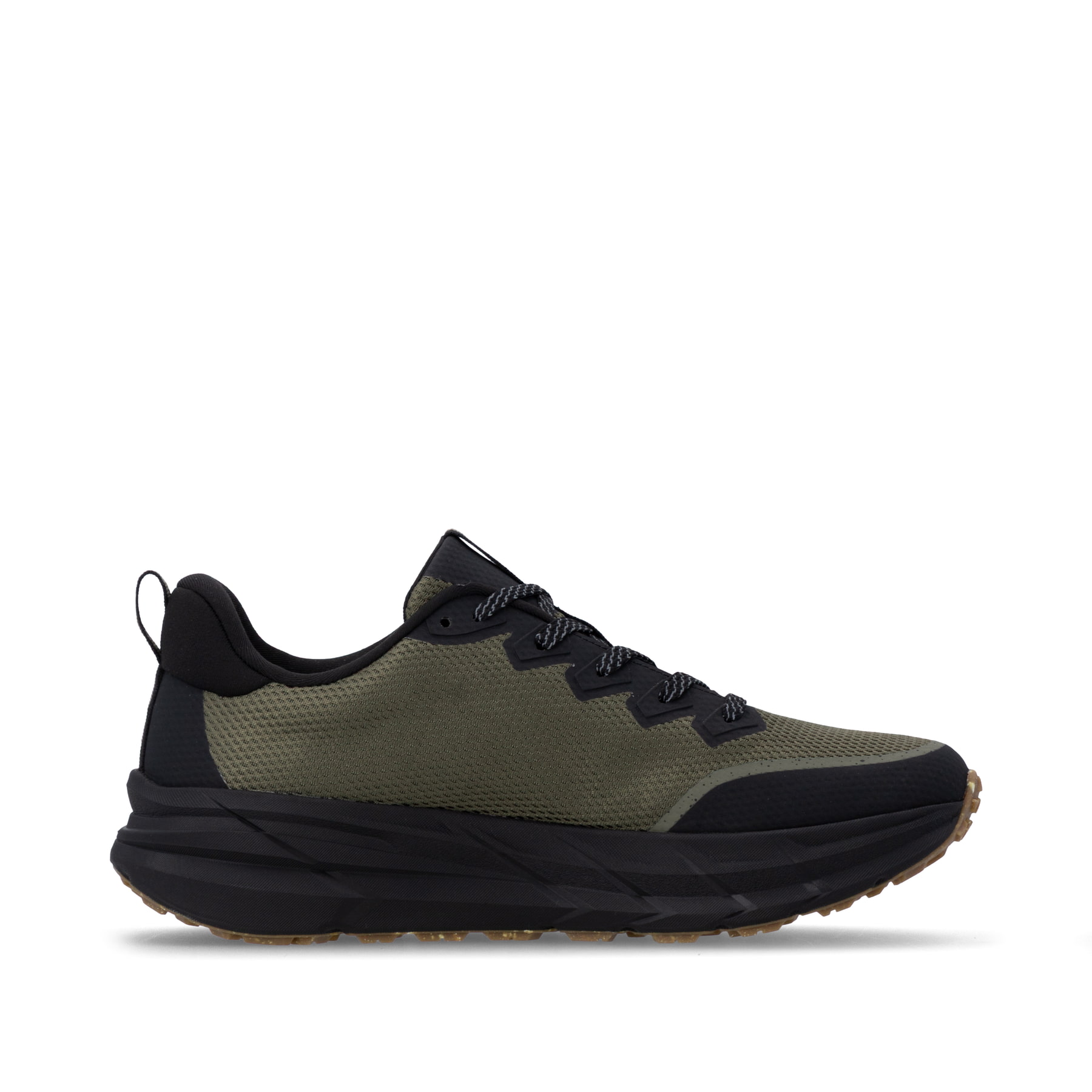 Grüne Rieker Sport Herren Sneaker Low U4501-55. Schuh Innenseite.