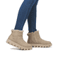 Rosane Rieker Damen Pantoletten W1652-31 mit flexibler und ultra leichter Sohle. Schuh Außenseite gespiegelt.