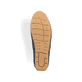 Blaue Rieker Herren Slipper 09555-14 mit Elastikeinsatz sowie Löcheroptik. Schuh Laufsohle.