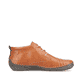 Karamellbraune Rieker Damen Schnürschuhe 52532-24 mit einer schockabsorbierenden Sohle. Schuh Innenseite