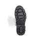 Schwarze Rieker Damen Schnürstiefel Y3330-00 mit einem Reißverschluss. Schuh Laufsohle.