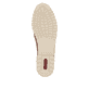 Braune Rieker Damen Loafer 45300-24 mit Gummizug sowie schmaler Passform E 1/2. Schuh Laufsohle.